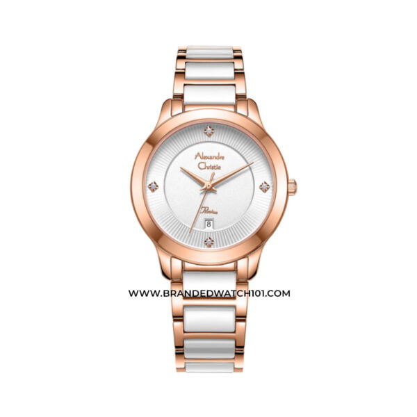 Jam Tangan Wanita Alexandre Christie Passion AC 2A71 LDBRGSL Silver